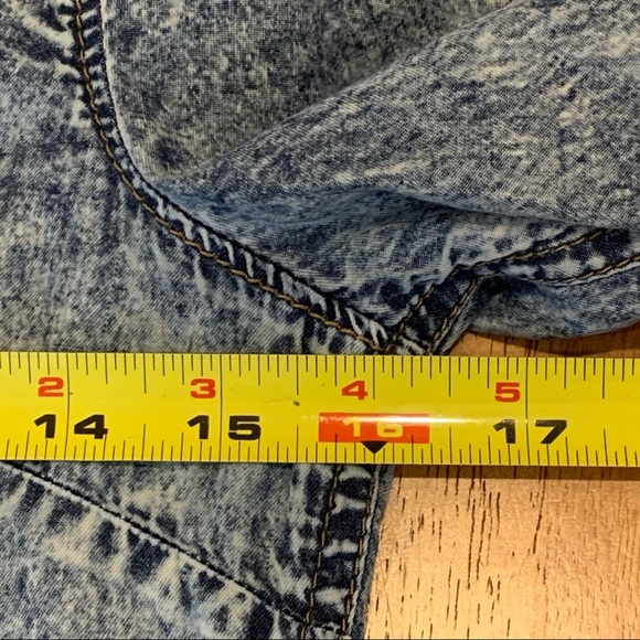 New Look Acid Washed Tunic Top S - Picture 10 of 11